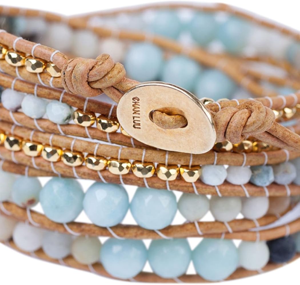 pulseira de pedras boho chic Chan Luu