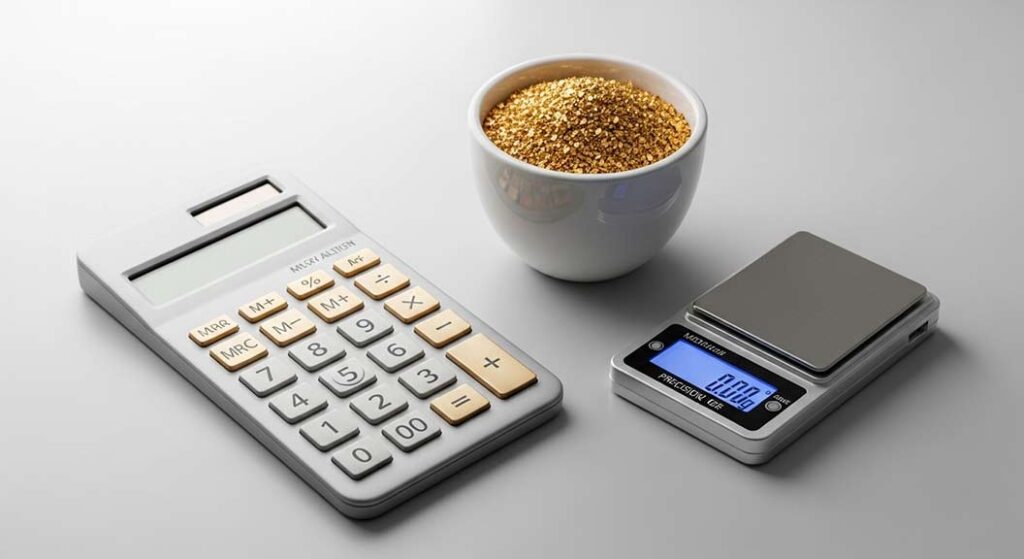 calculadora de liga de ouro